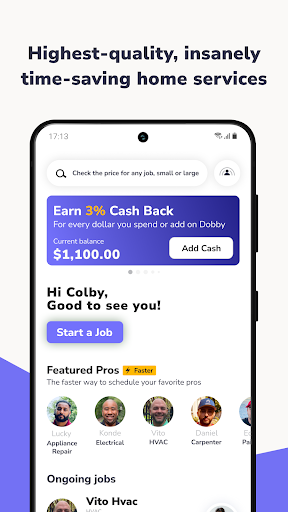Android application Dobby screenshort
