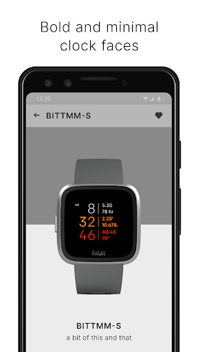 TTMM-S for Fitbit Versa Screen 2