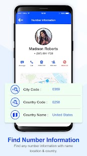 Caller ID Name, Number And Location Tracker Screenshot