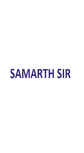 Samarth Education Screen 2