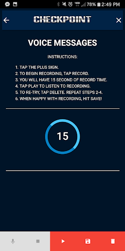 Checkpoint Resident Screen 3