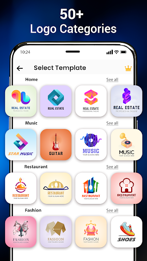 3D Logo Maker and Logo Creator screenshot