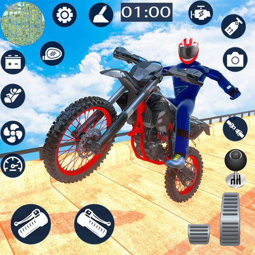 Moto Dirt Bike Stunt Games