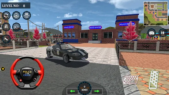 Police Car Cop Chase Driving