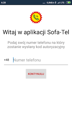 Android application SOFA-Tel screenshort
