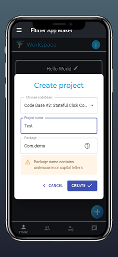 App preview