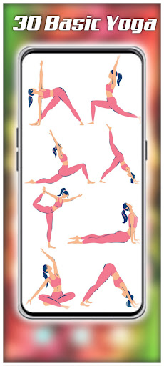 Android application 30 Easy Yoga Pose screenshort