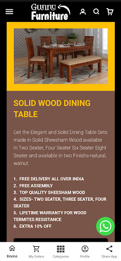 Gunnu Furniture Buy Online Screen 3