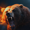Angry bear icon