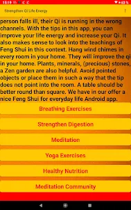 Meditation, Yoga & Energy