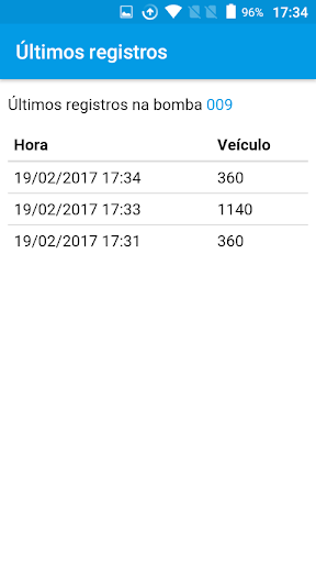 Busdata Abastecimento Screen 3