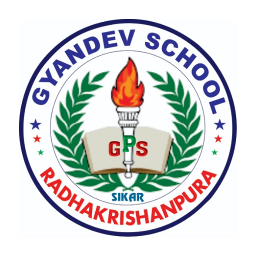 Gyandev School Sikar logo