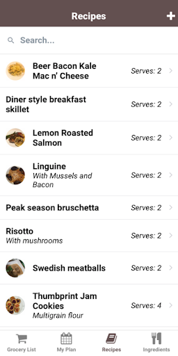Grocery Guru Screen 2
