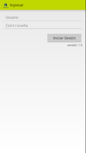 Android application Argos Control Patios screenshort