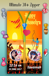 Dussehra Zipper Lock Screen