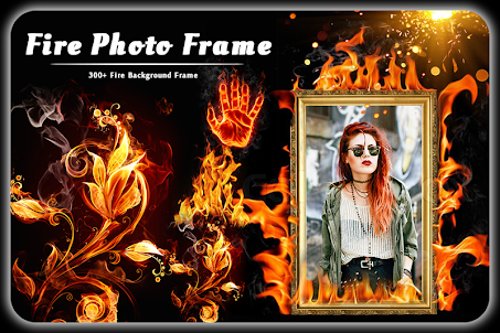 Fire Photo Frame