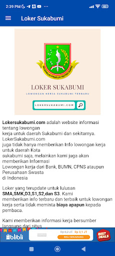 Loker Sukabumi Screen 3