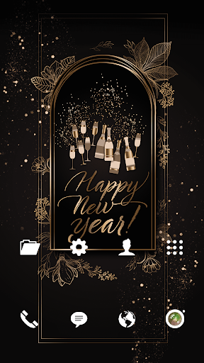 Android application Wallpaper-New Year Celebration screenshort