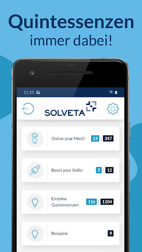 Android application Solveta screenshort