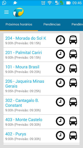 Sistema Transa Transporte Screen 2
