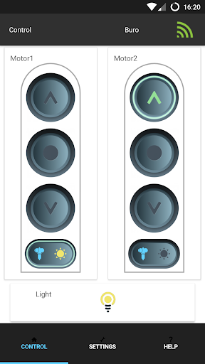 Android application Vestamatic WISO Controller screenshort