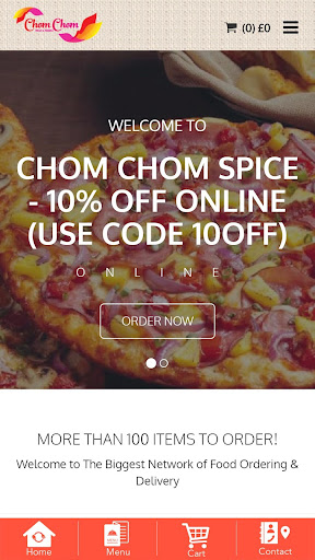 Android application Chom Chom Spice screenshort