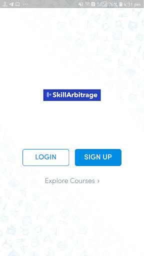 Android application SkillArbitrage screenshort