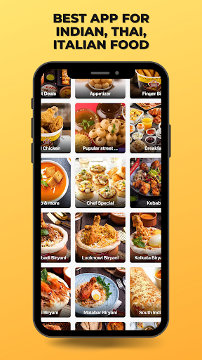 Android application Hallo Chef - Food Delivery screenshort