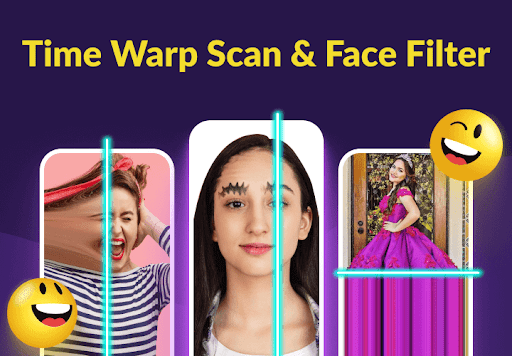 Android application Time Warp Scan & Face Filter screenshort