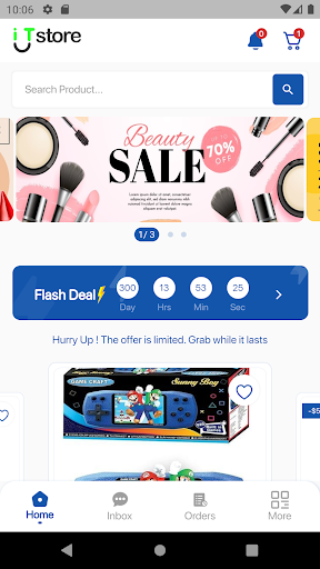 Android application IT Shop screenshort
