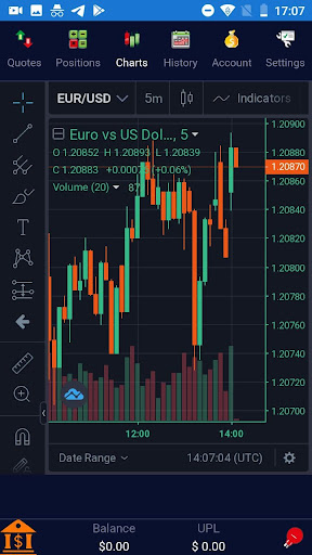 RS Markets Mobile Trader Screenshot