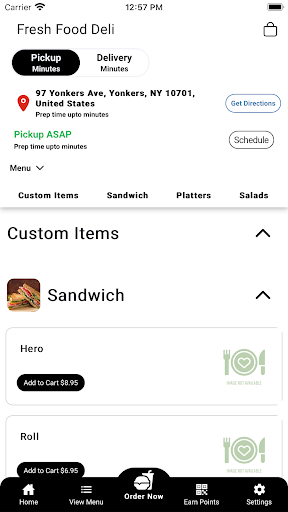 Fresh Food Deli Screen 2