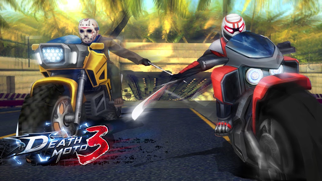 Death Moto 3 : Fighting  Rider 1.2.98 APK + Mod (God Mode) for Android