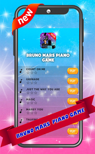 Bruno Mars Piano Game 1.0 APK + Mod (Unlimited money) إلى عن على ذكري المظهر