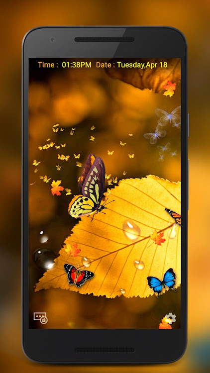 Butterfly Live Lock Screen - 4.1 - (Android)