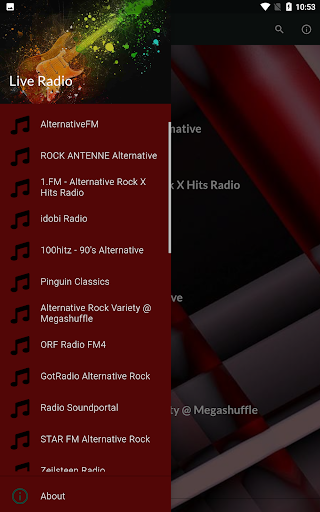 Radio Alternative Live Screen 2