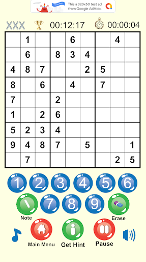 Sudoku Screen 3