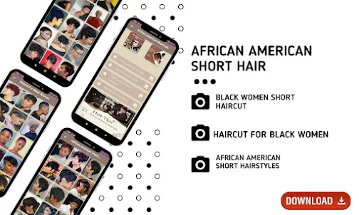 african american short hair