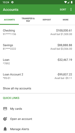 First Nebraska Bank Screen 3