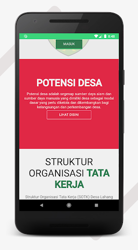 Website Desa Lahang Tengah Screen 3