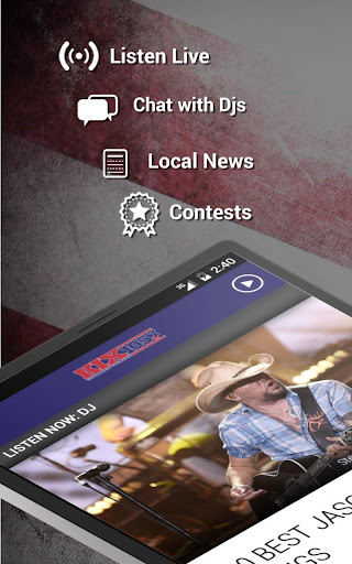 Screenshot of 105.7 KIX FM