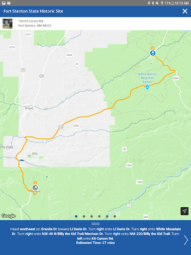 Screenshot of Discover Ruidoso