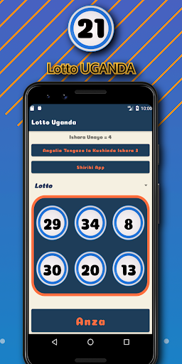 Android application Lotto Uganda Predictions screenshort