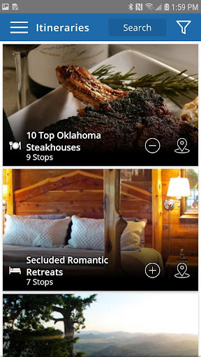 Screenshot of TravelOK