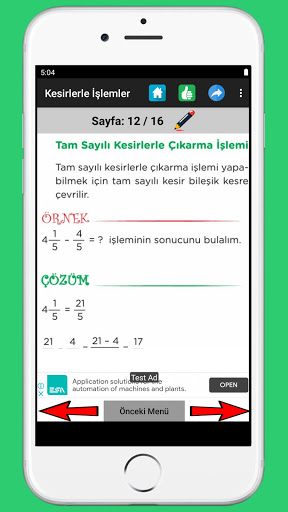 5. Sınıf Tüm Dersler Test Çöz Screen 2