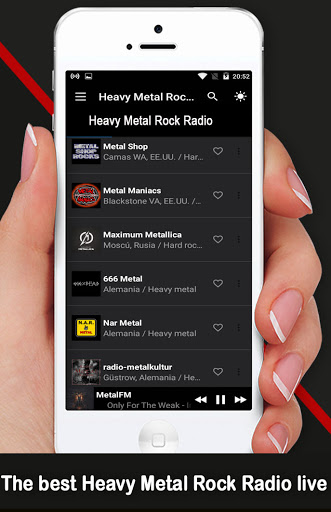 Heavy Metal Rock Radio Screen 3