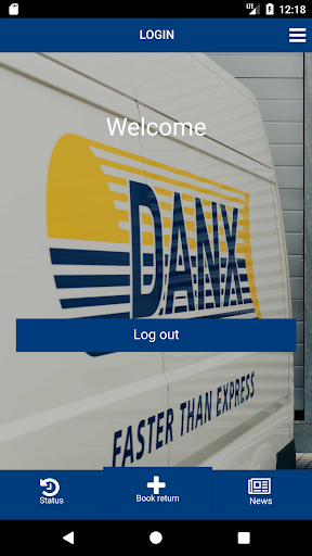 Android application Danx Booking screenshort