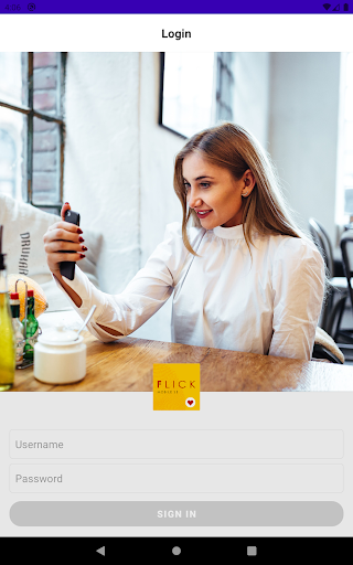 Android application FlickMobile SE screenshort