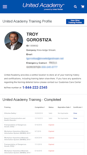 United Academy 2.0 Screen 2