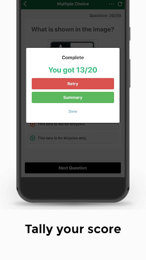 Ontario G1 Practice Test Screen 3